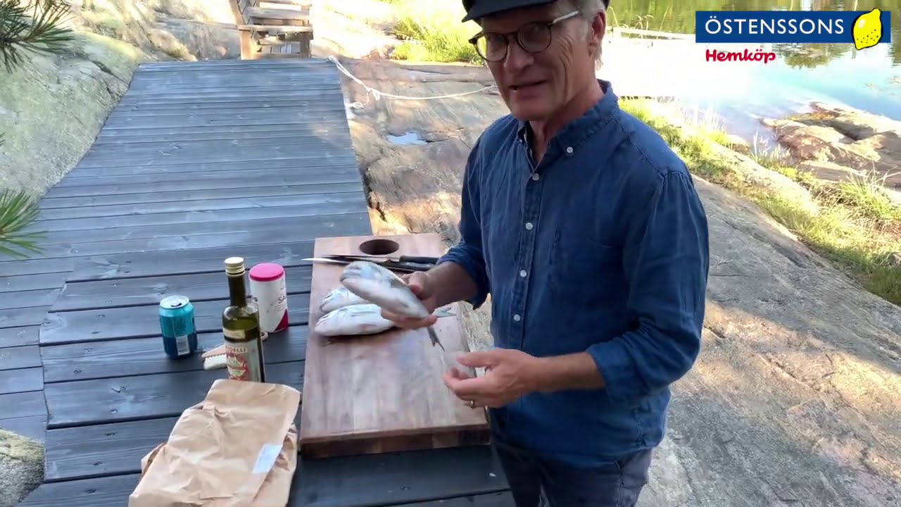 Grilla hel fisk - Håkan tipsar om hur du grillar 