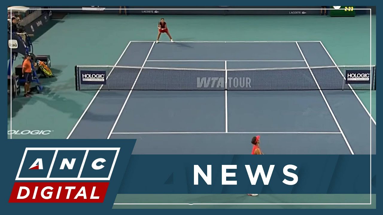 FULL THIRD SET: Alex Eala vs Jessica Pegula at Miami Open semis | ANC