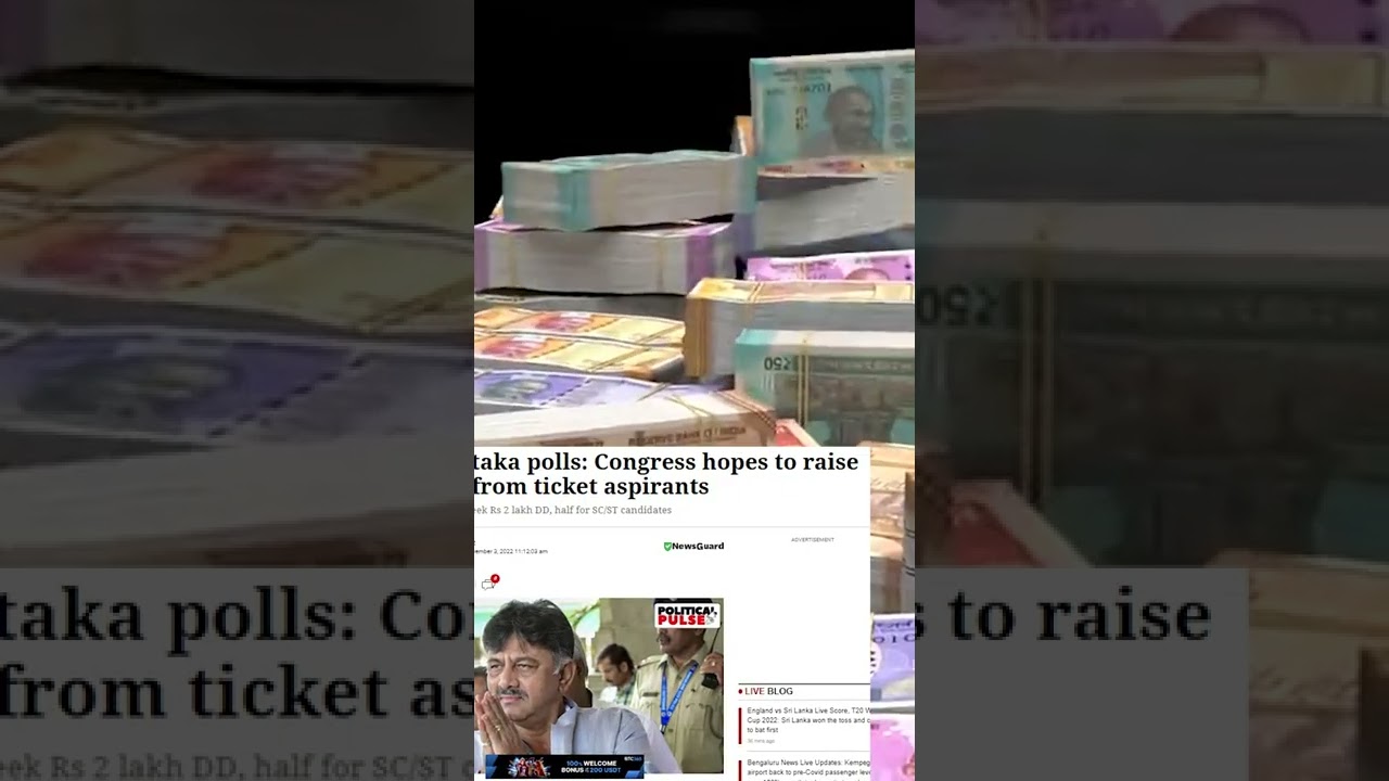 Congress Election Ticket in 2 Lakh Rupees | #shorts #shortsvideo #Congress | Lalit K Joshi Shorts