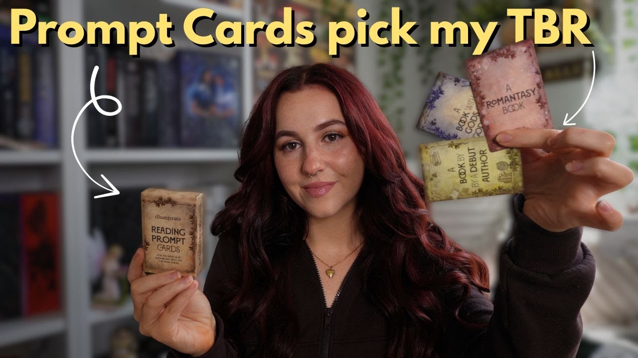 TBR prompt cards choose my August reads!
