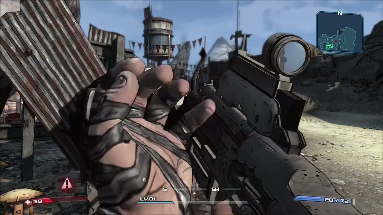 death to an unknown bandit borderlands 1