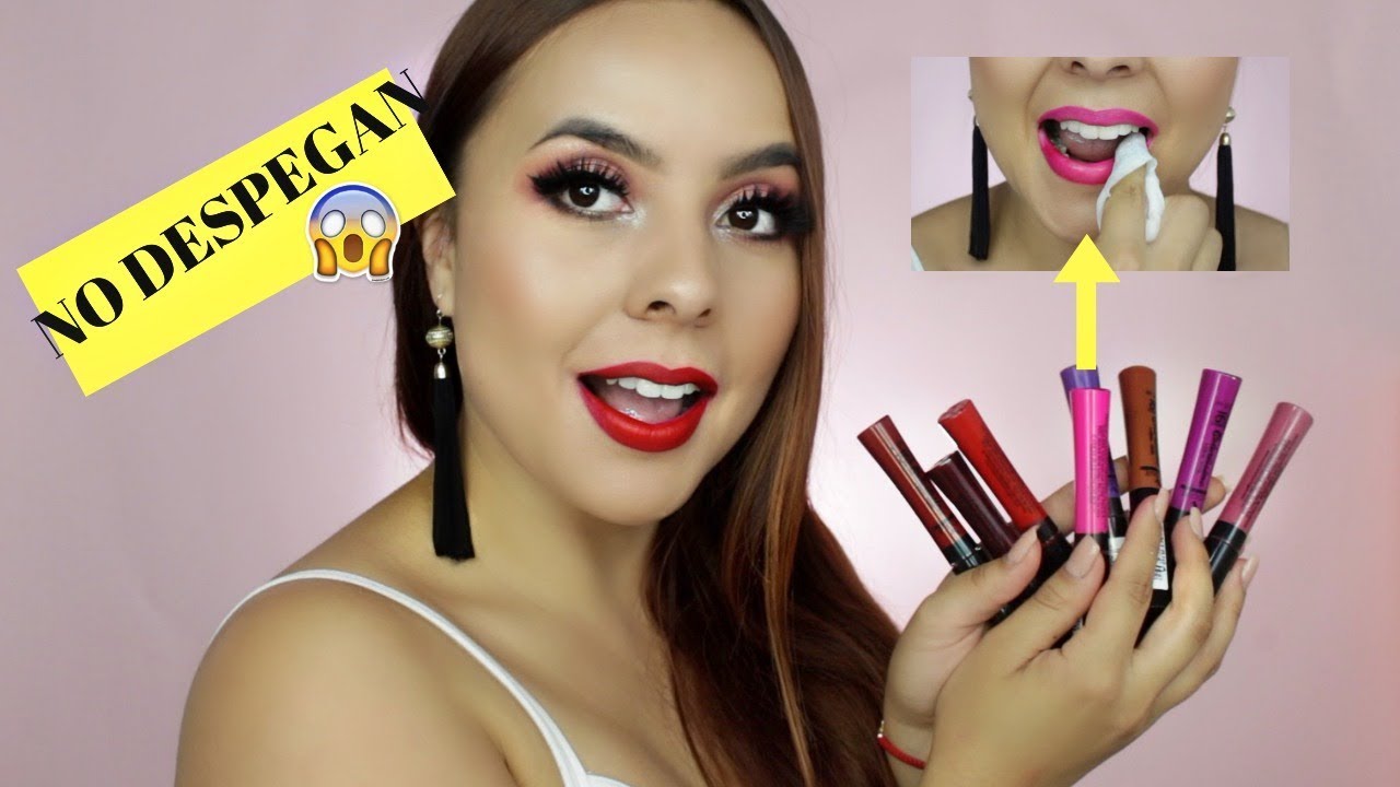 Probando labiales tinta de Vogue |karomakeup