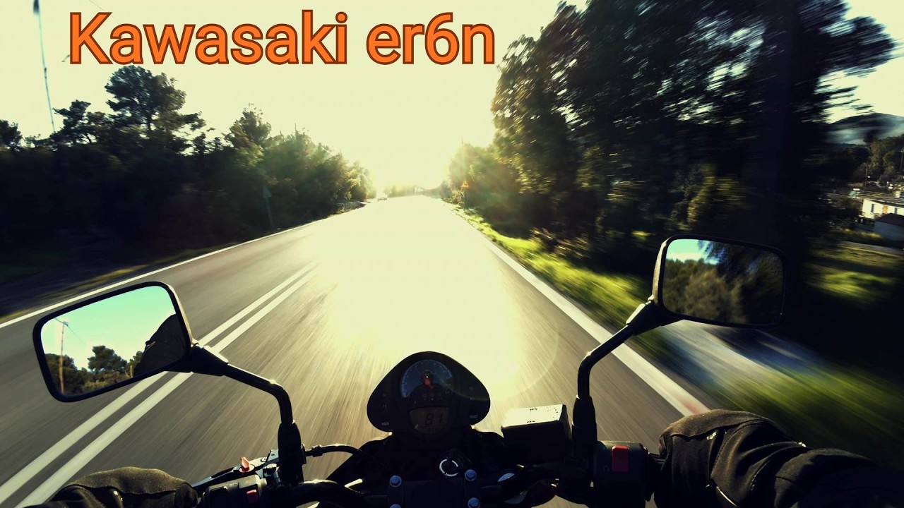 Cruising | Kawasaki er6n | Dji action 4