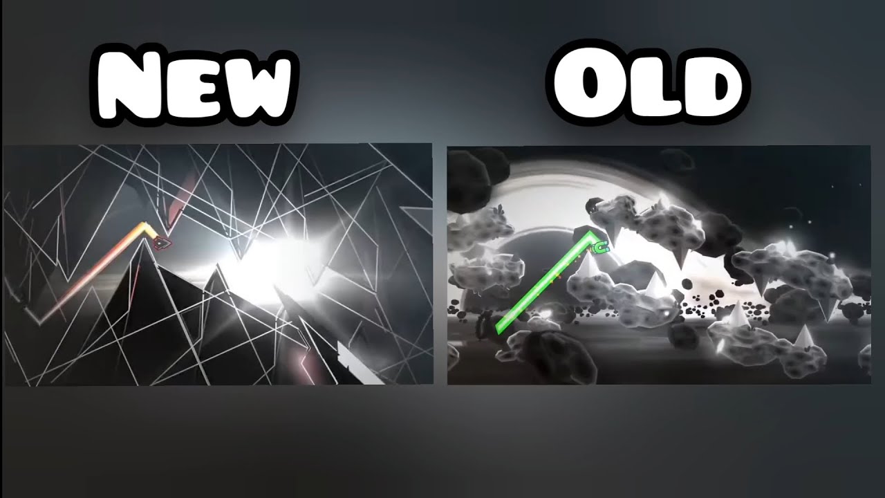 KOCMOC Unleashed New vs Old- Geometry Dash 2.207
