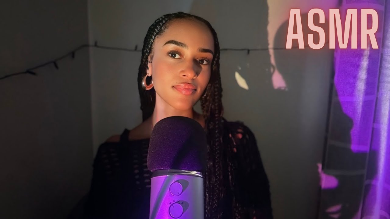 ASMR JE VOUS LIS MES POÈMES (en soft spoken :)