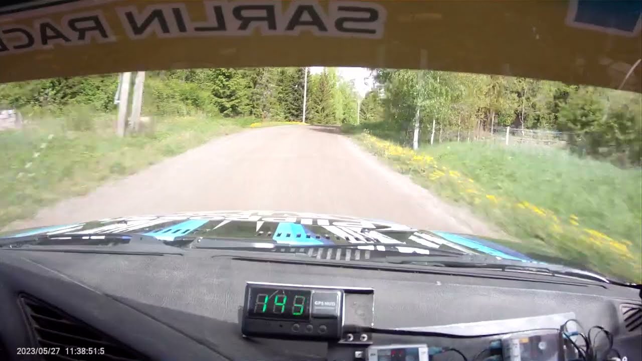 Rallybaron Mäntsälä Ralli 27.5.2023 ek 1
