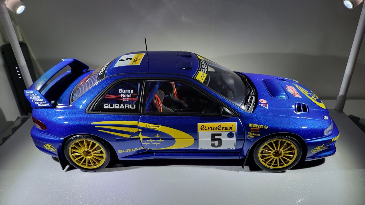 1:18 AUTOart Subaru Impreza Rally Championship Richard Burns  - Detailed Review