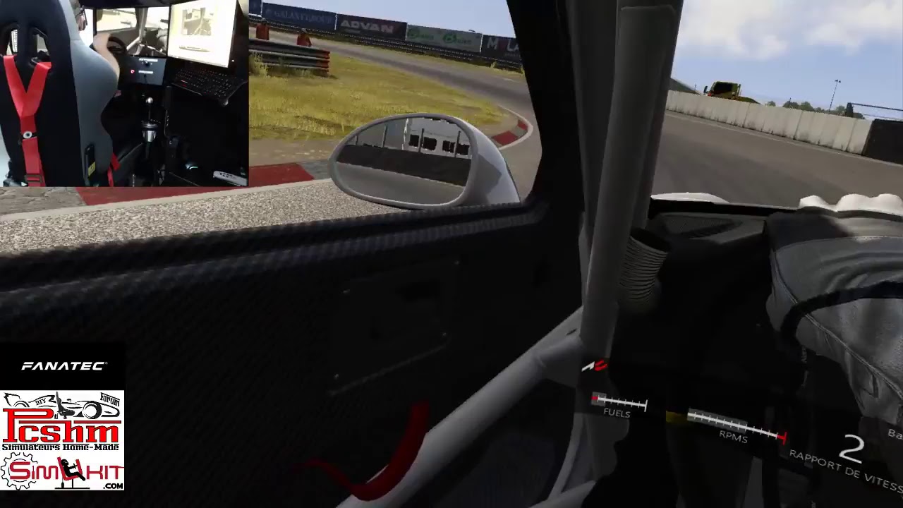 [AC] Test OBS + Oculus Rift + Motion Sim
