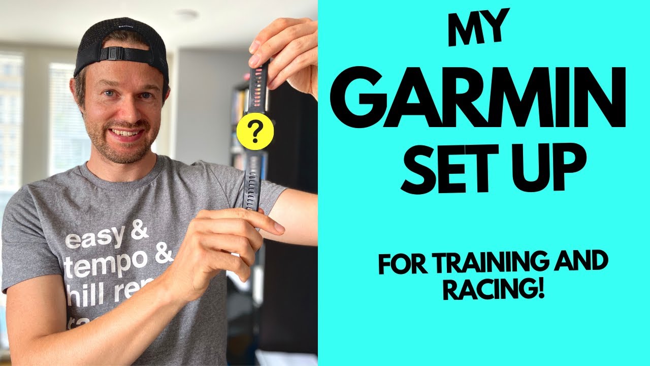 GARMIN DATA SCREENS I use for RUNNING & RACING, plus a ROUTE PLANNING BONUS!