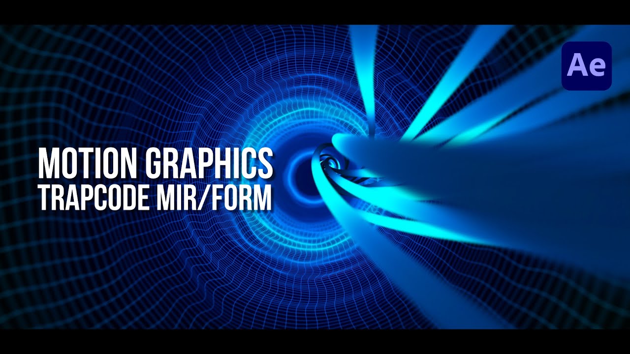 Motion Graphics в After Effects : Геометрическая Абстракция (Trapcode Mir + Form)