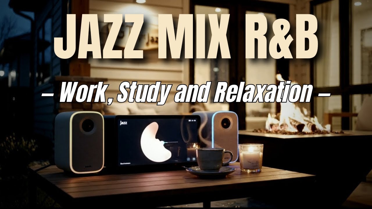 Smooth Jazz & Soulful R&B Jazz – Calm Instrumental Grooves for Work, Study, and Relaxation