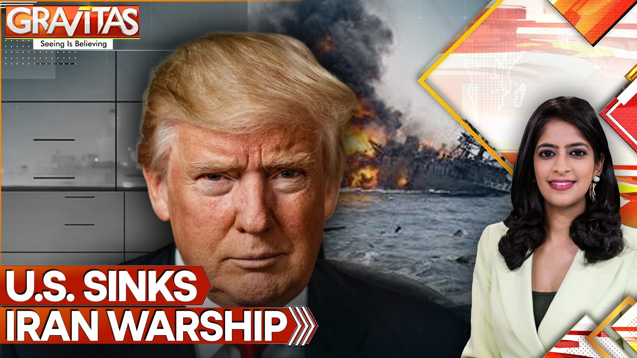 War Expands Beyond West Asia as US Torpedo Sinks Iranian Frigate in International Waters | GRAVITAS