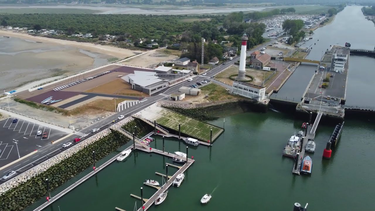 Ouistreham pointe du siège drone 4k