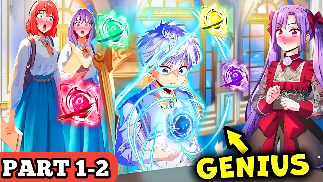 (PART 1-2) He Mastered Every Kind of Magic to Survive His Illness! | Manhwa Explained in Hindi