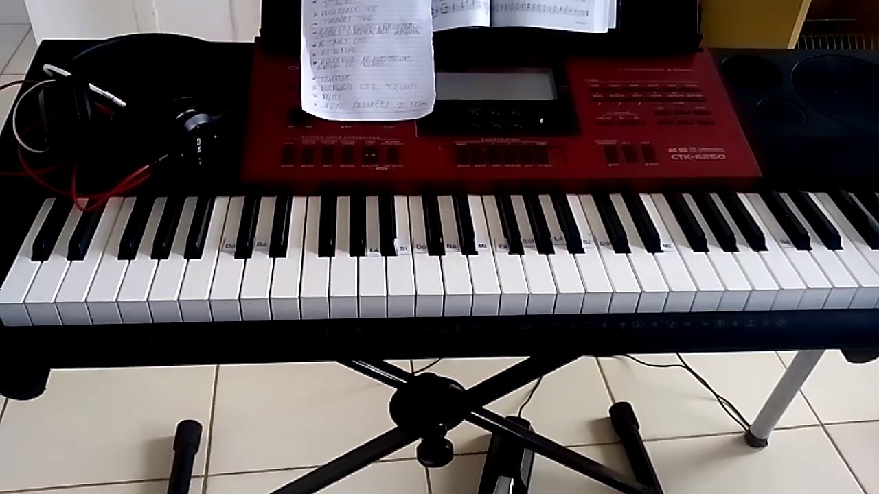 DEMO Casio Ctk 6250 ALGUMAS FUNÇÕES PARTE 2