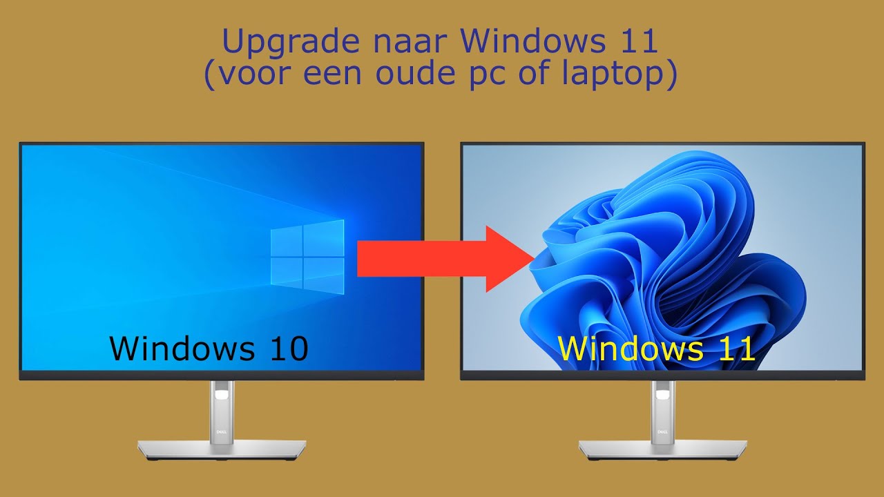 Upgrade naar Windows 11 (voor een oude pc of laptop)