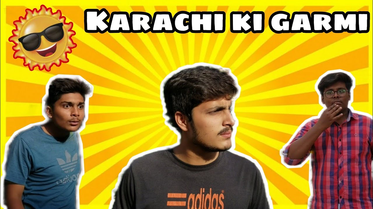 KARACHI KI GARMI | comedy Skit | Funter vynz