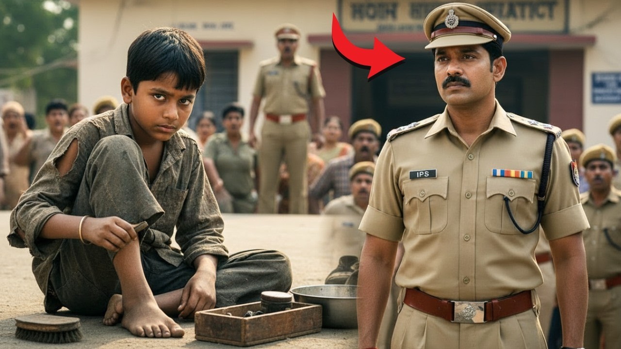 गरीब लड़का जो कभी पुलिस थाने के बाहर जूते पॉलिश करता था, एक दिन IPS की वर्दी पहनकर लौटा #भारतनाटक