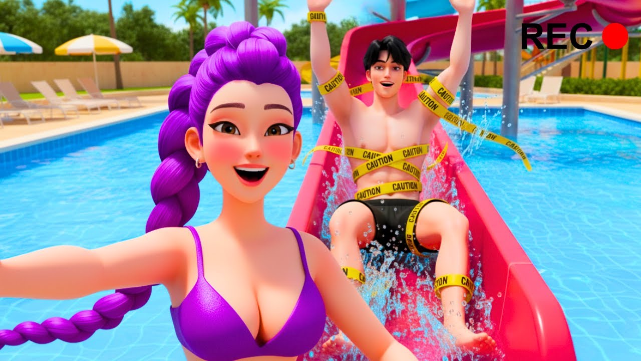 🌊😂 VLOG:Rumi’s Water Park Goes INSANE! Epic Wipeouts, Screams & Total Mayhem! 😂🔥