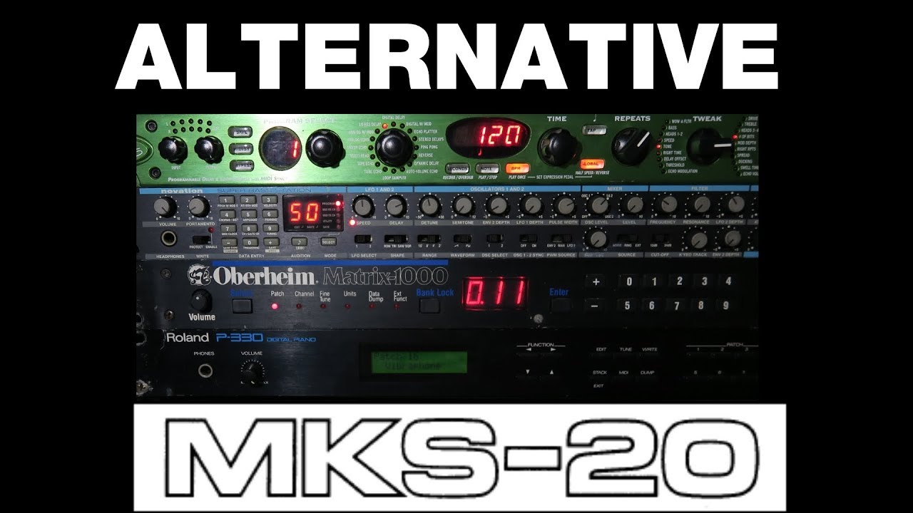 Alternative MKS-20: Roland P-330 + External Analogue Chorus