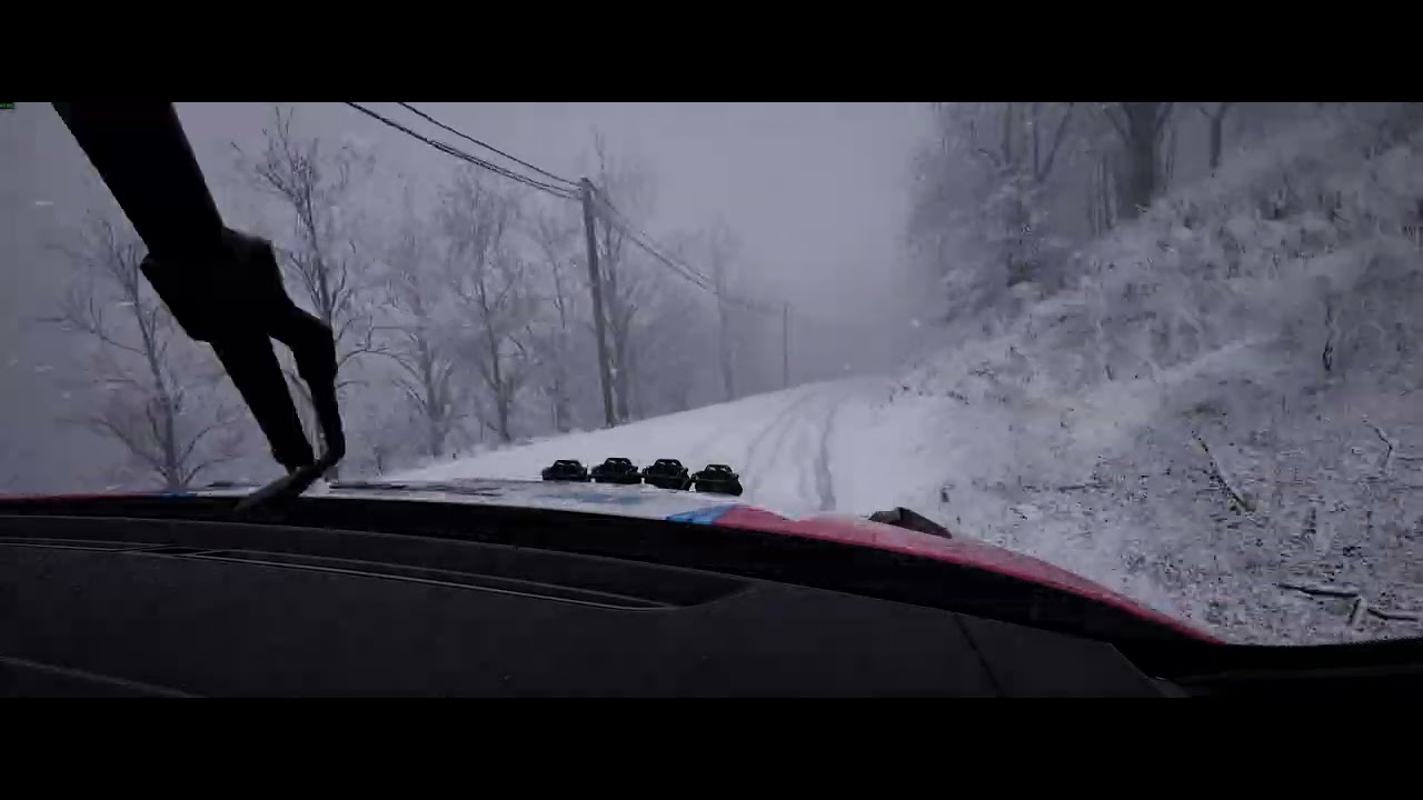 Assetto Corsa Rally full snow Sisteron