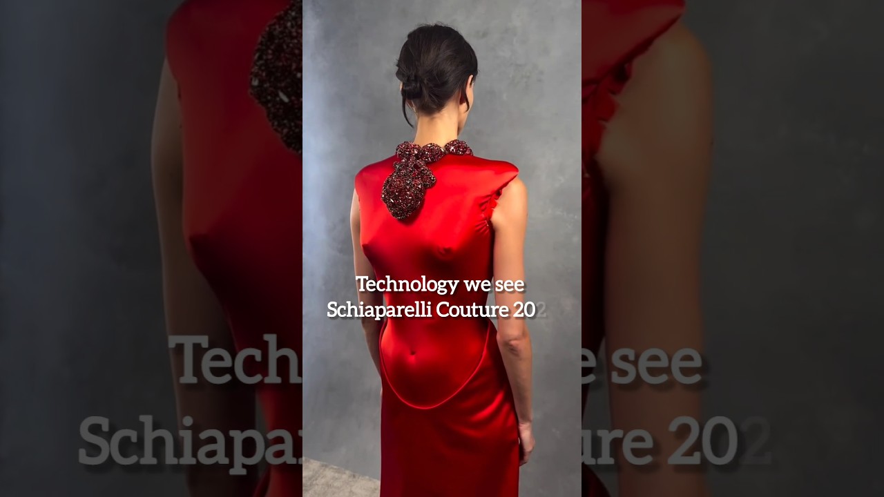 Technology 2026 vs 2007 #fashiontechnology #schiaparelli  #AW2026 #couture #fashion #shorts