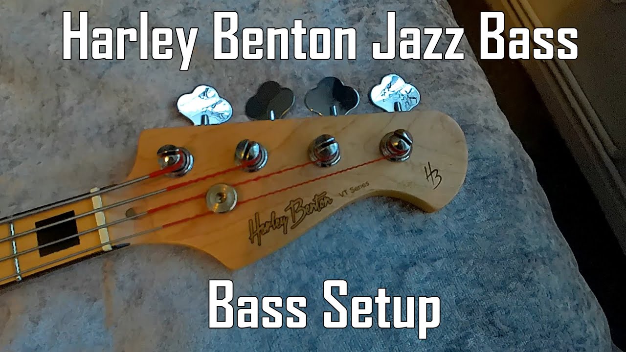 Harley Benton JB-75MN NA VT Series | Bass Setup