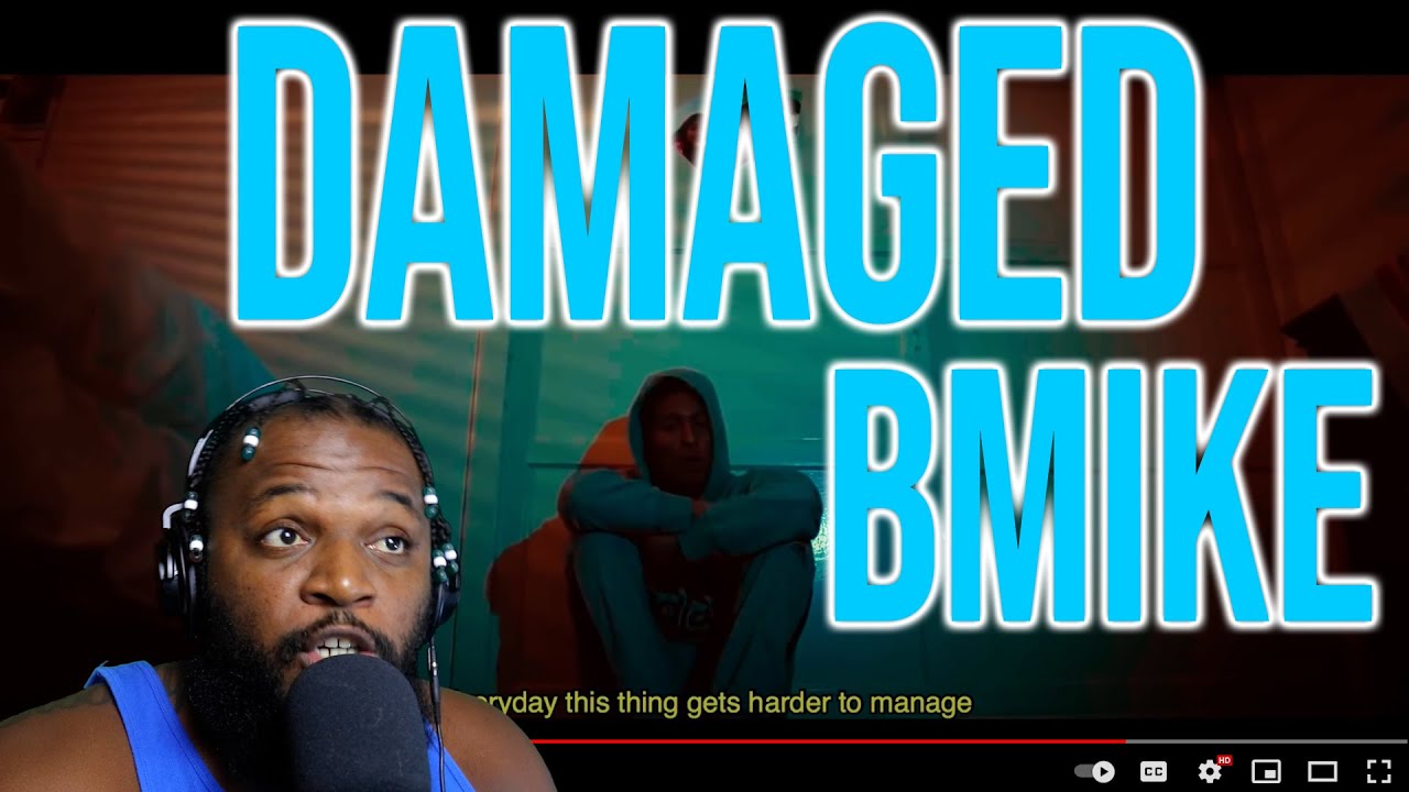TWIGGA FIRST TIME REACT - Bmike ft JayteKz - Damaged (LYRICS)