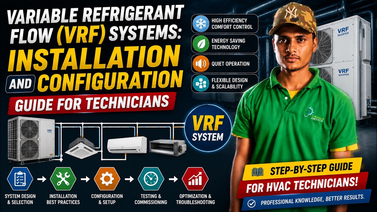 Variable Refrigerant Flow (VRF) Systems: Installation and Configuration Guide for Technicians