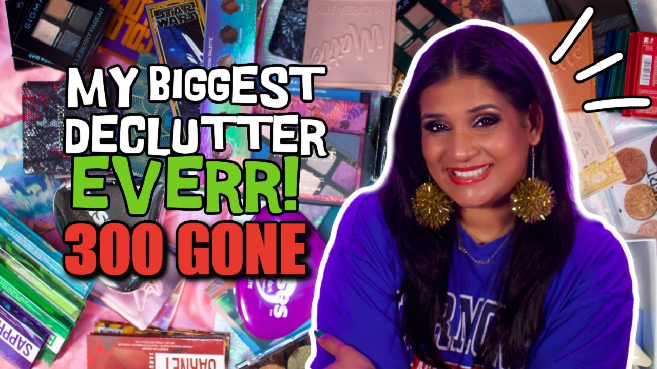 Ultimate Eyeshadow Palette Collection & Declutter 2023 : Streamline My Makeup Collection!