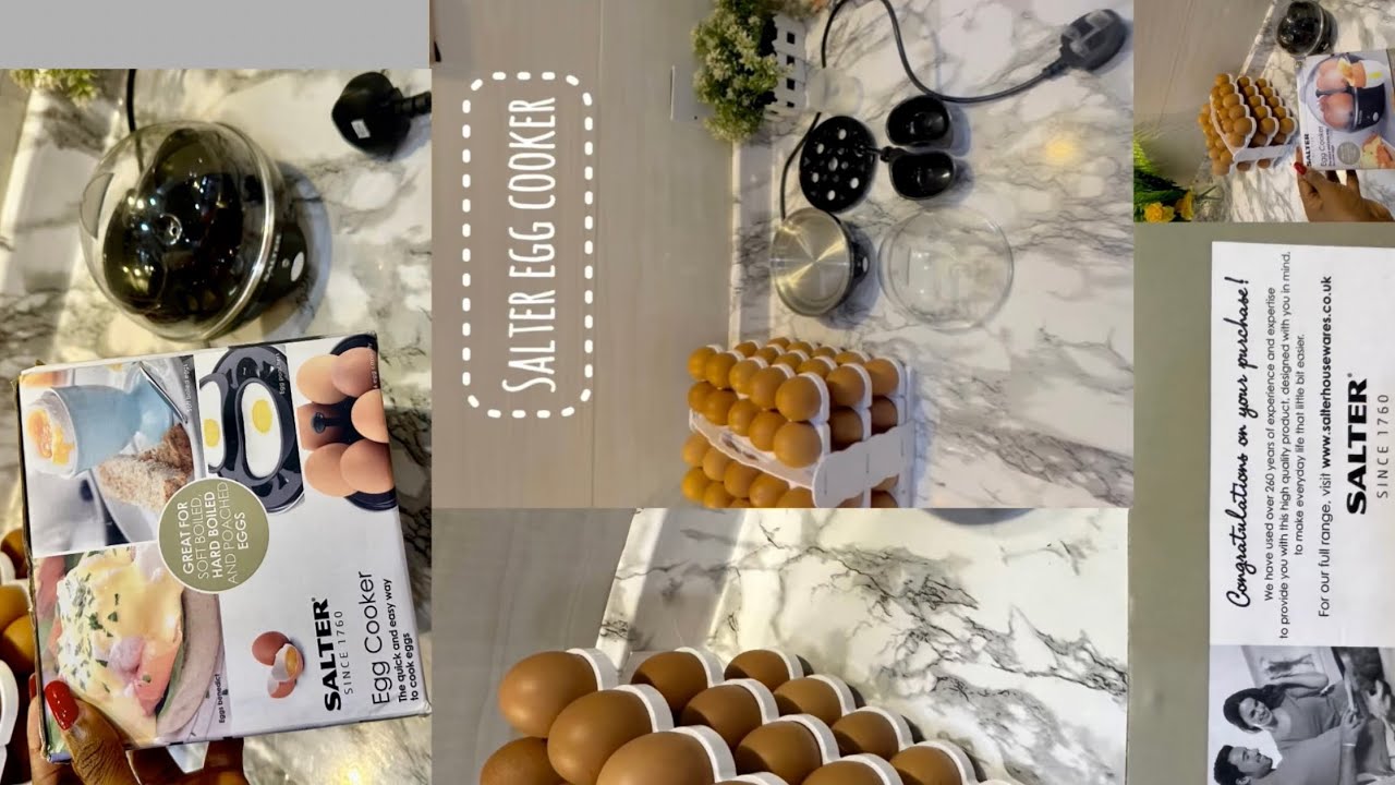 Salter Egg Cooker (Great Gadget for Egg Lovers-Hard Boiled & Poached Eggs): Kitchen Gadget Review