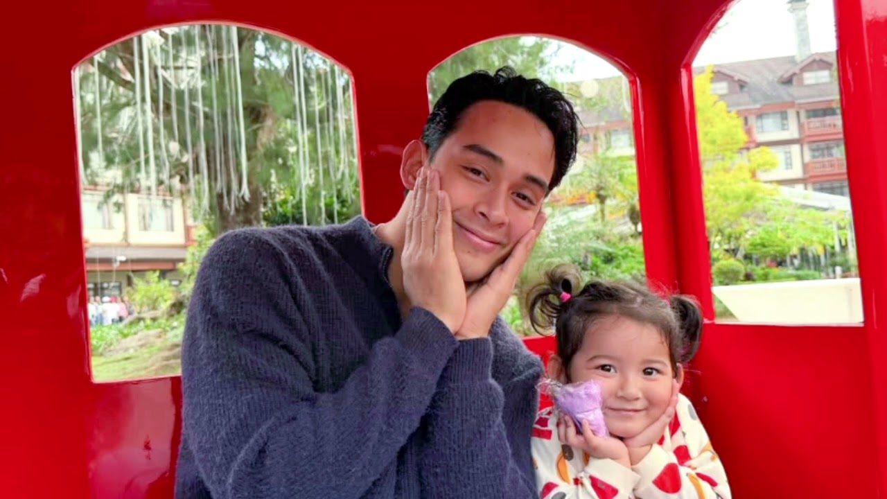 Diego Loyzaga shares his bonding with his daughter Hailey at The Manor at Camp John Hay ♥️ So cute! 