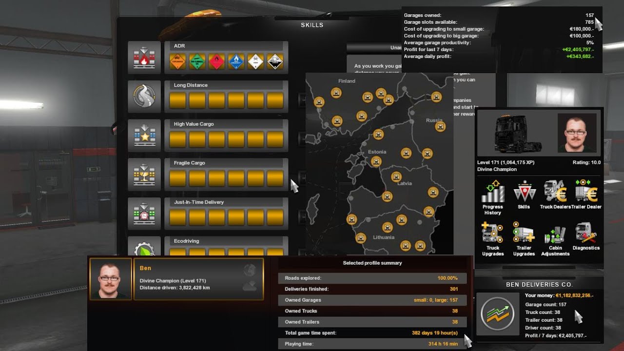 Editor de perfiles| Aumentar Dinero y Experiencia|  ATS| ETS