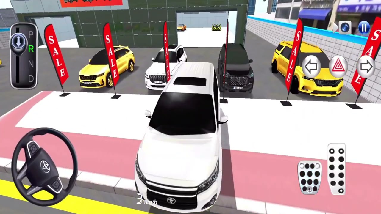 New White Toyota Innova Ready for the Road - 3D Driving Class Gameplay Android 2026 - Best Car Game