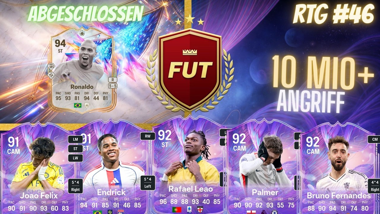 Wir haben einen neuen 10 MIO+ Sturm mit R9 🇧🇷😱 I EA FC 26 Pack Opening RTG #46