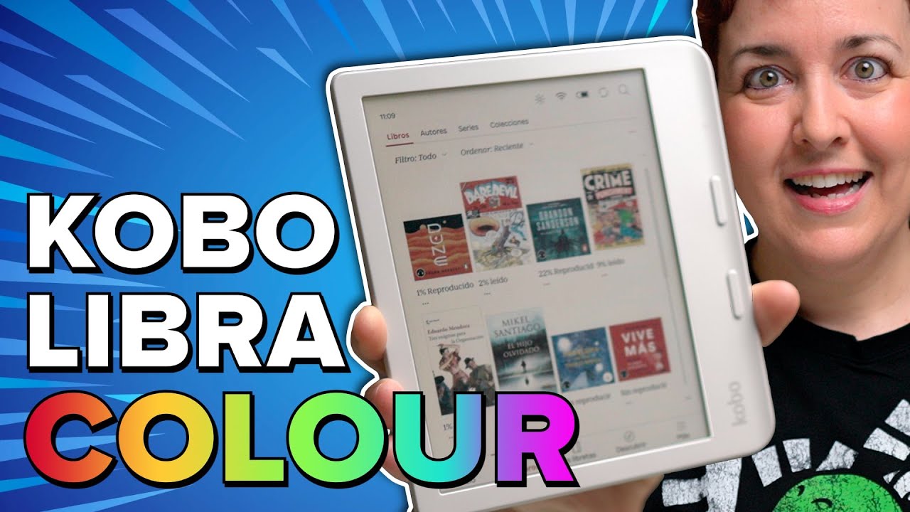 Lee EBOOKS en COLOR y toma notas (Kobo Libra Colour Review)