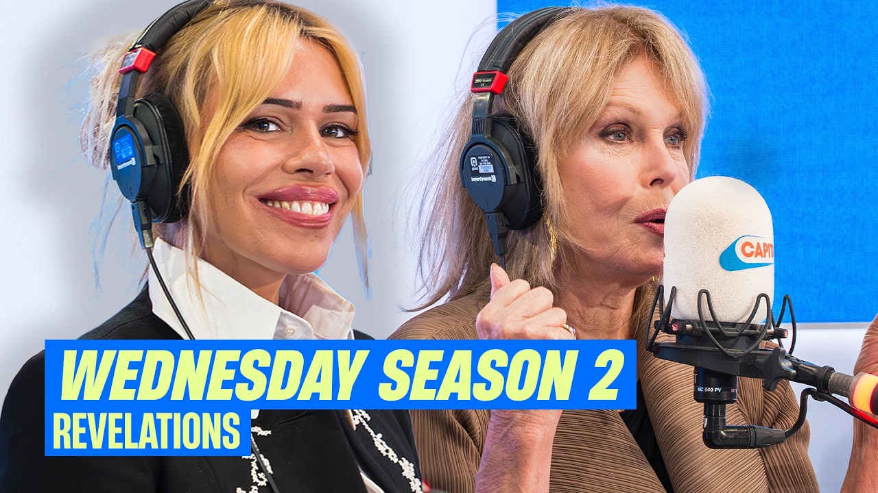 'Wednesday' stars Joanna Lumley and Billie Piper obsess over Jenna Ortega | Capital