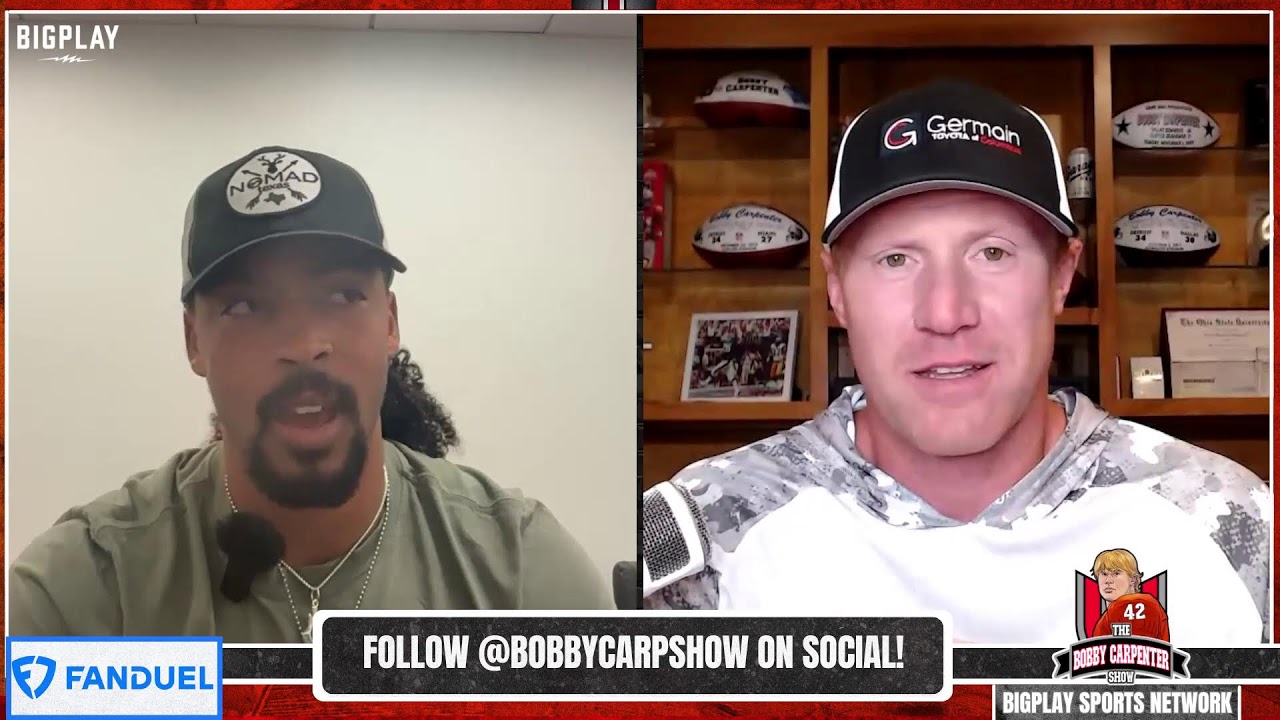 LIVE! Styles Brothers SHOW OUT At NFL Combine, Carnell Tate's 40 Time & More! | Bobby Carpenter Show