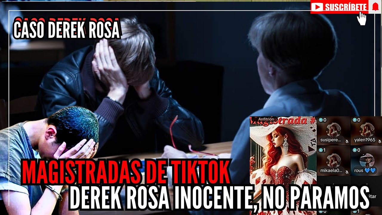 CASO DEREK ROSA: MAGISTRADAS, nunca vamos a detenernos