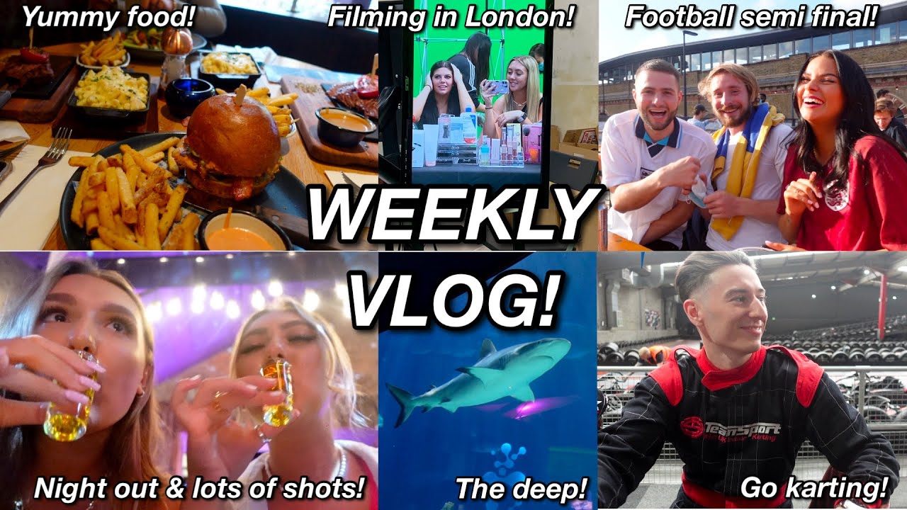 WORK TRIP TO LONDON, FOOTBALL SEMI FINAL & DATE WEEKEND WITH MY BOYFRIEND | WEEKLY VLOG 20