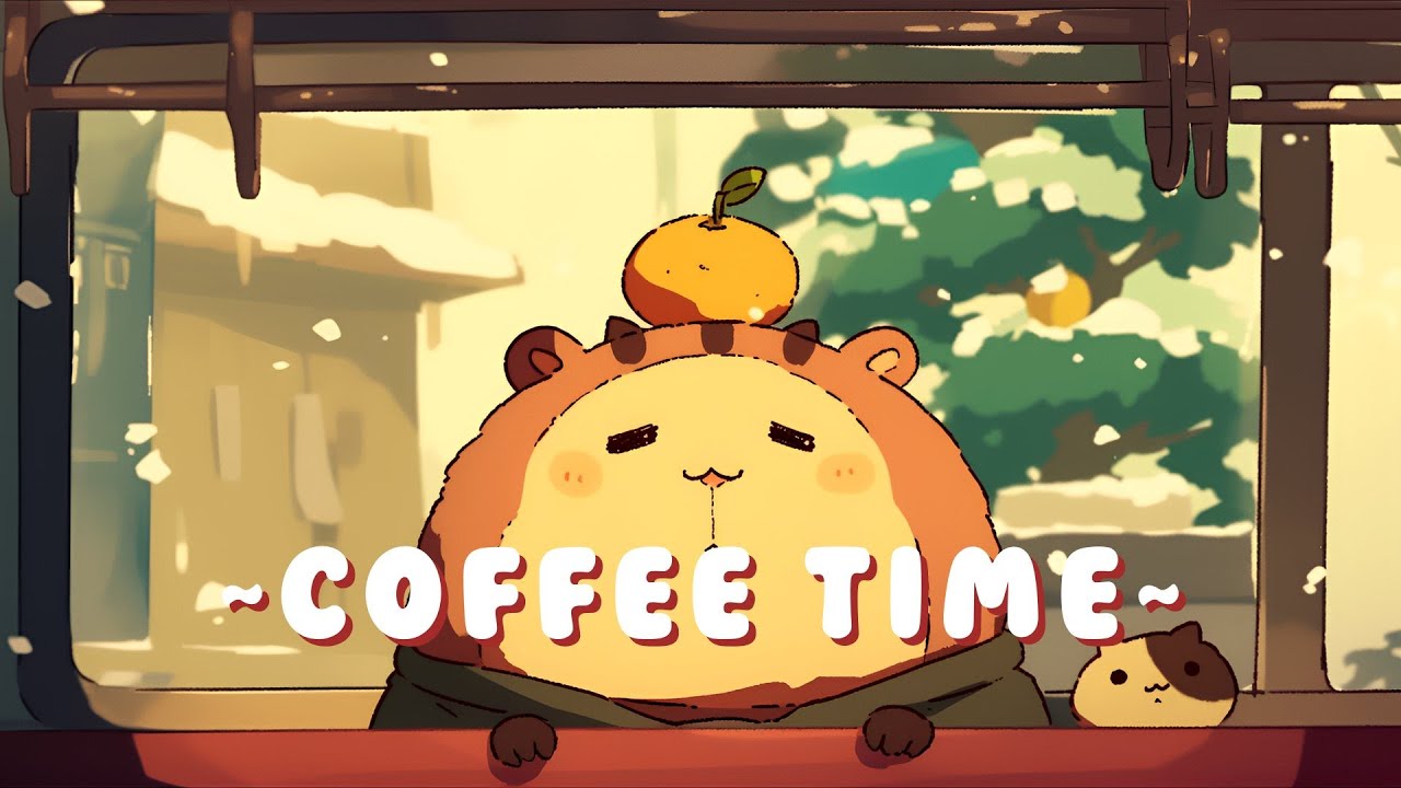 [Long Session] 24/7 Capybara Lofi Beats - Chill Study Music Mix ~ Dreamy Vibes ~ 🦫 🎧 ✨