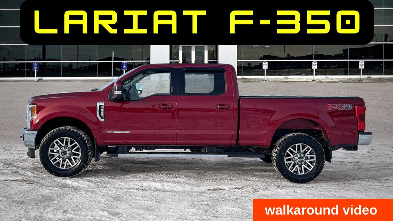 2018 Ford F-350 Lariat Ultimate walkaround video 01
