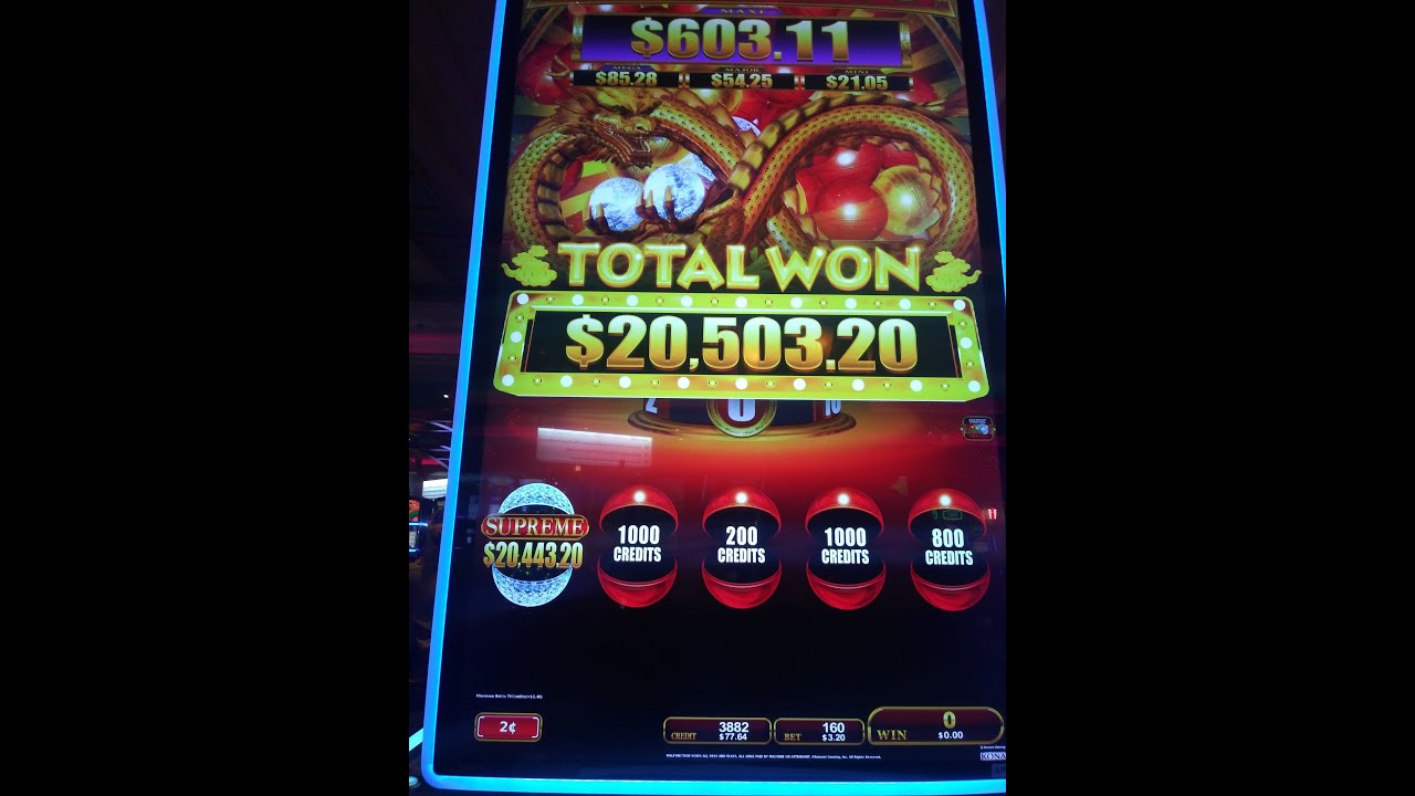 Treasure Ball China Shores won the Supreme Jackpot $20,503.20