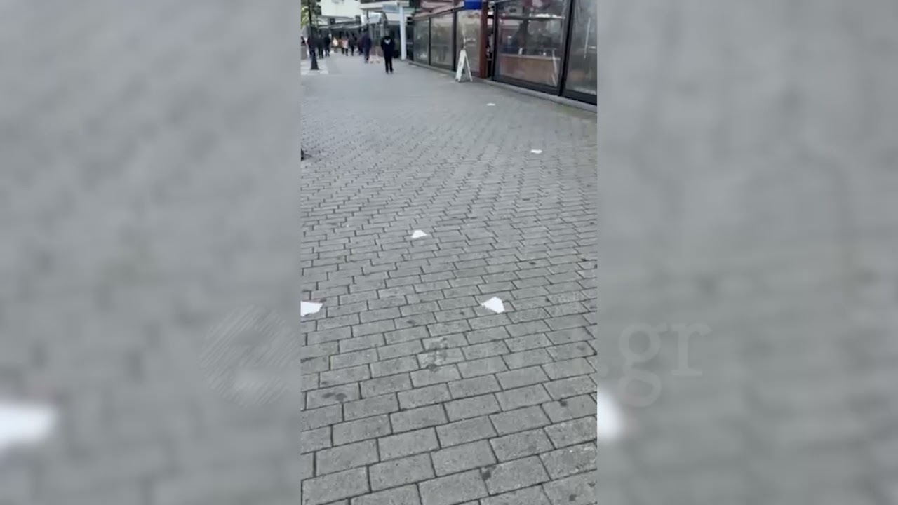 «Βρόμικο» αποτύπωμα από μαθητές στην παραλία Χαλκίδας