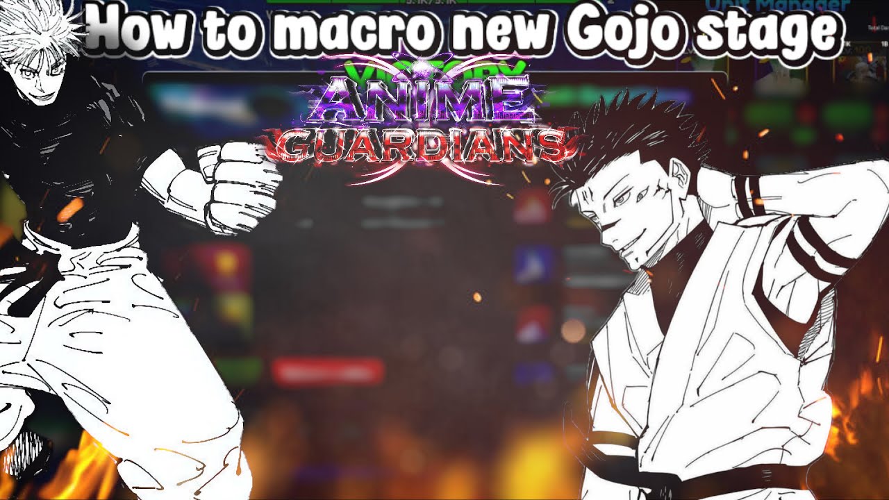 How to afk Gojo raid!!! (Anime Guardians)