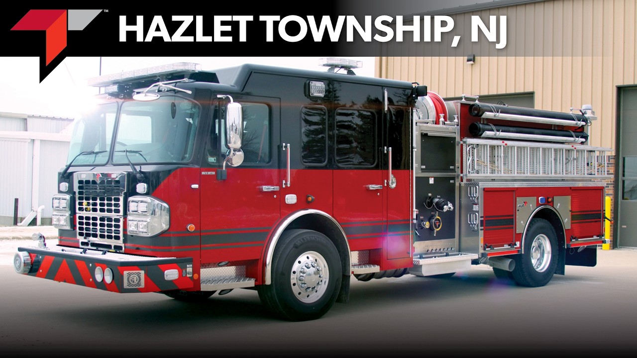 Toyne Pumper Delivery Video | Hazlet Fire District No. 1