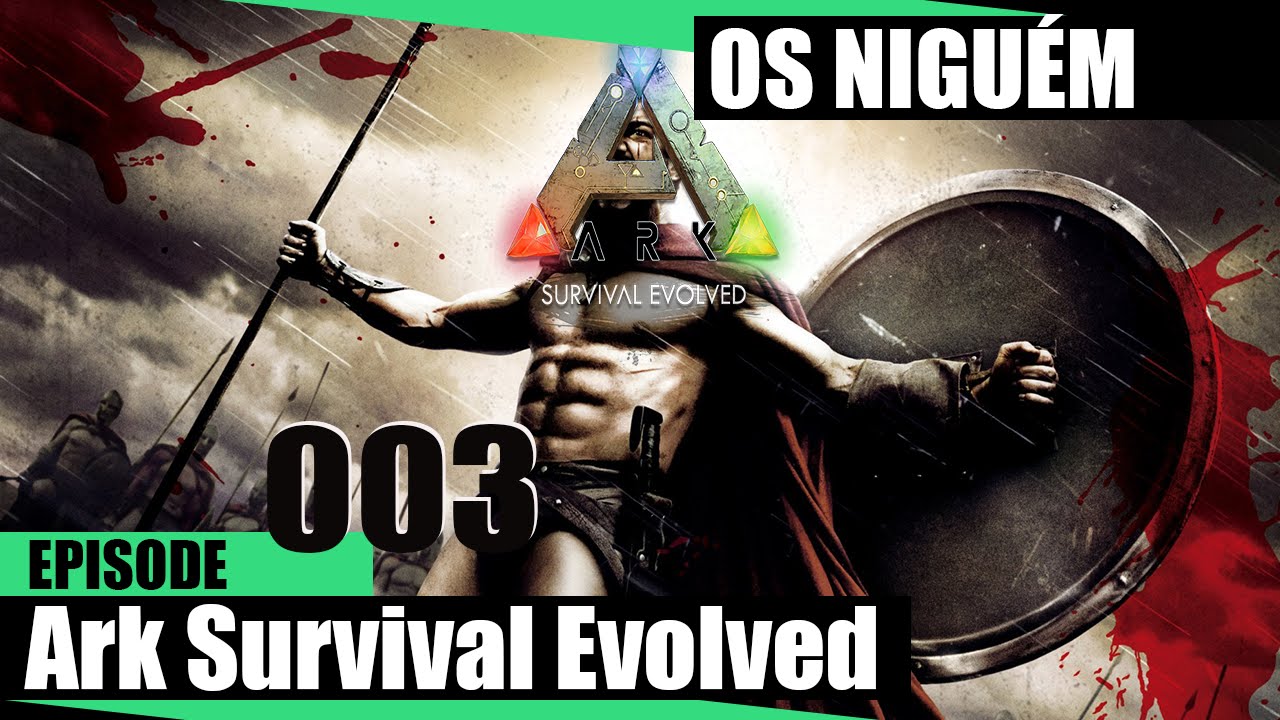 ISSO &Eacute; ESPARTA TO  FARMANDO PRA GANHAR LEVEL #03   Ark Survival Evolved