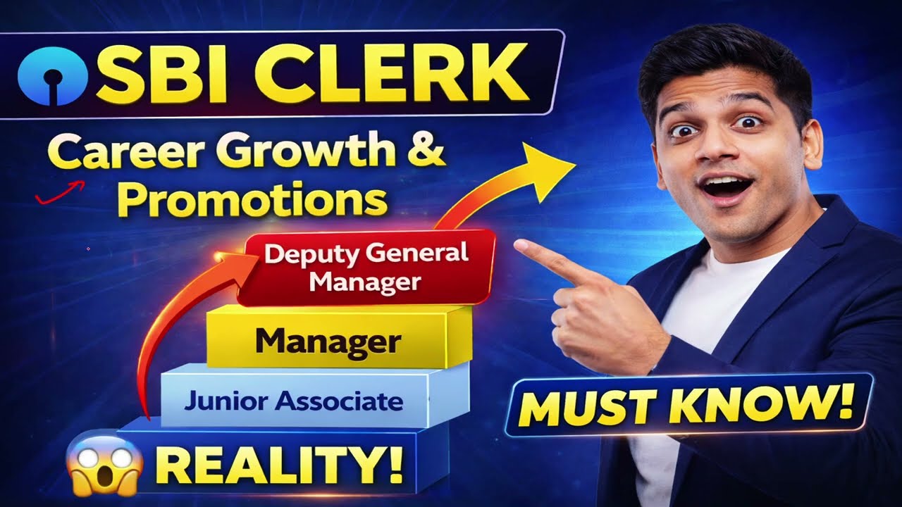 SBI Clerk Promotion Growth Chart | Clerk to Manager Career Path Explained