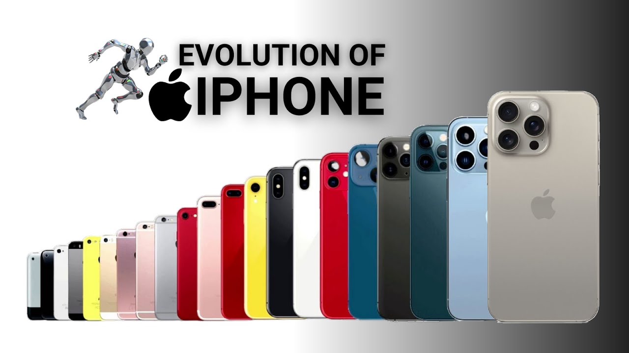 The Incredible Evolution Of The Iphone: From 1 To 15 Pro Max
