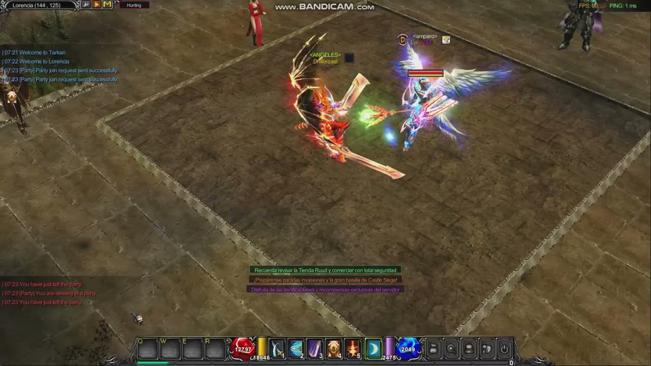 Party Search MuOnline - MUE EMUTATOR.
